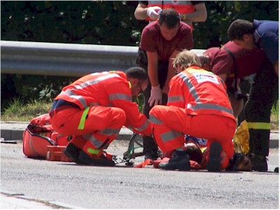 FLASH Incidente in moto, 26enne Orvietano in prognosi riservata