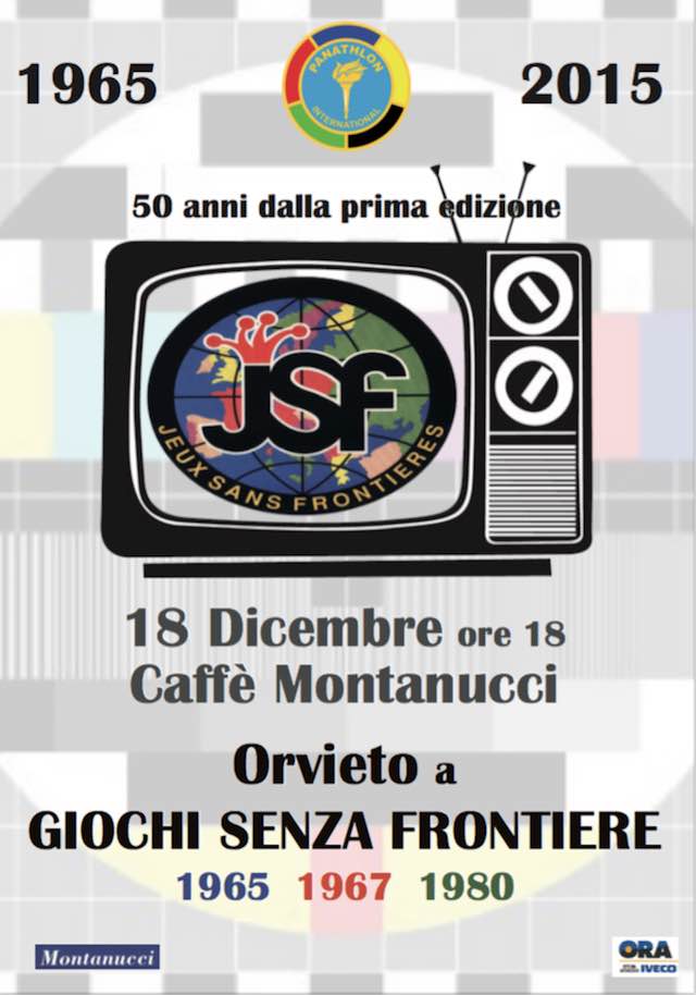 Il Panathlon Club presenta la pubblicazione "Orvieto. Giochi senza frontiere"