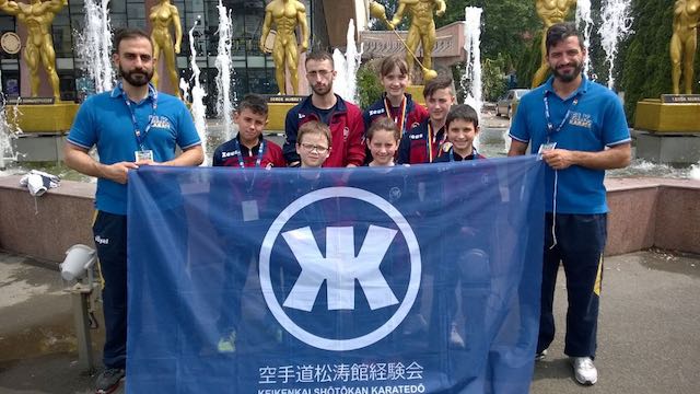 Due ori e tre bronzi per la Scuola Keikenkai al 2° Campionato Europeo di Karate Iku