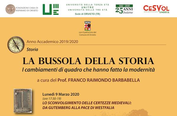 All'Unitre si riaccende la passione per la storia
