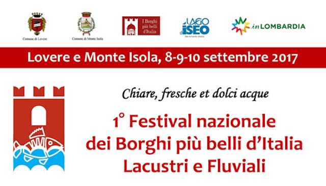 Lugnano partecipa al primo Festival nazionale dei Borghi più belli d'Italia lacustri e fluviali
