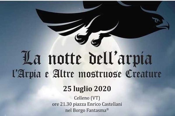 Nel Borgo Fantasma si accende "La Notte dell'Arpia"