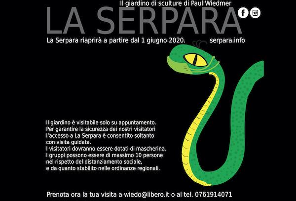Dopo 23 anni nessuna opera al giardino di sculture "La Serpara"