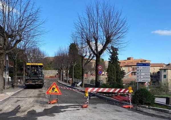 Lavori pubblici, in corso la messa in sicurezza di Via del Passeggio