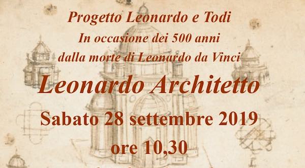 Seminario su "Leonardo Architetto" a 500 anni dalla morte