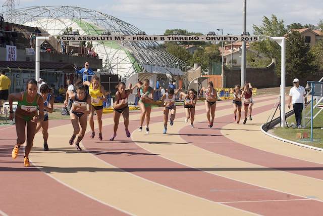 Campionati nazionali di atletica su pista, in mille ad Orvieto per cavalcare l'Onda Libertas