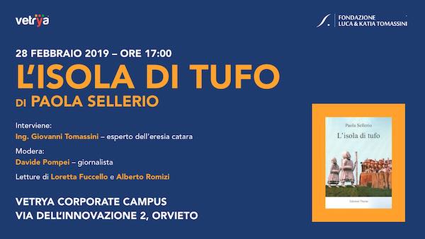 Paola Sellerio presenta il libro "L'Isola di Tufo" al Vetrya Corporate Campus