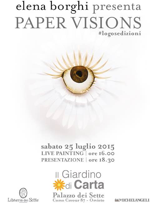 Nel "Giardino di Carta" di Palazzo dei Sette germoglia la creatività di Elena Borghi