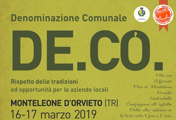 Una De.Co. per valorizzare l'identità e fare rete, nel segno dello sviluppo sostenibile del territorio