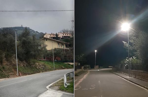 Completato il nuovo impianto di illuminazione
