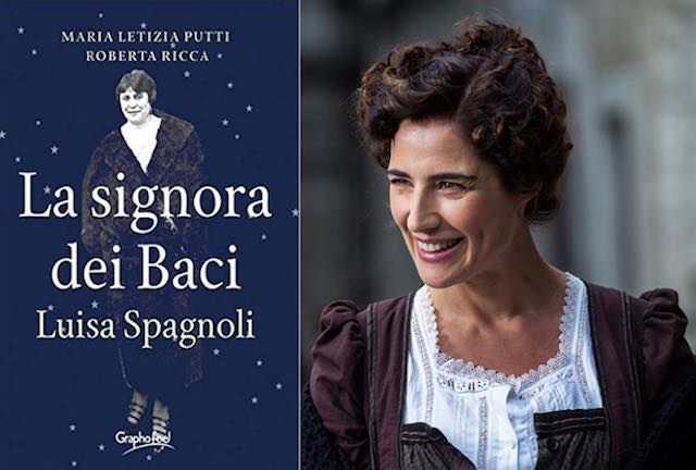 "La Signora dei Baci. Luisa Spagnoli" protagonista in biblioteca, dal libro al film tv