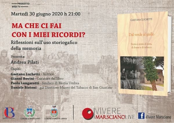 "Ma che ci fai con i miei ricordi? Storia e storie di terra, di donne e di tabacco"