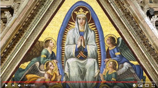 Beni culturali ecclesiastici e turismo, "Dedicato a Maria" il video di Mirabilia