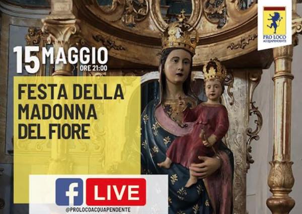 Festa della Madonna del Fiore 2020, l'appuntamento è su Facebook