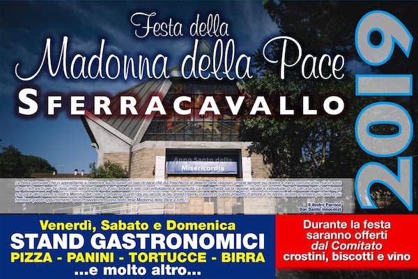 Sferracavallo fa festa in onore della Madonna della Pace