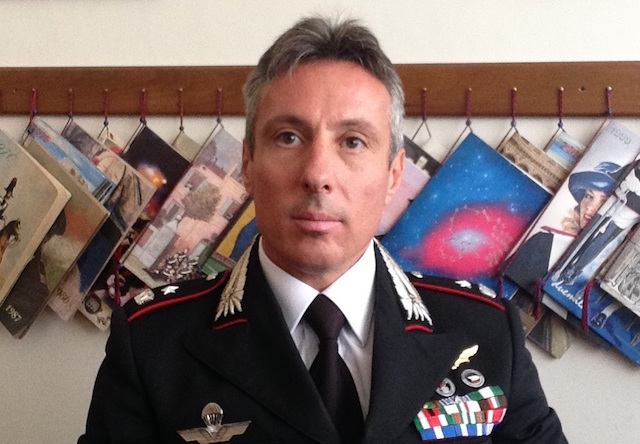 Il maggiore Marco Rovaldi lascia l'incarico di comandante della Compagnia Carabinieri