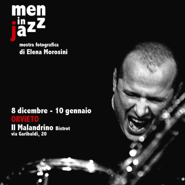 "Men in jazz" al Malandrino. In mostra sulla Rupe gli scatti di Elena Morosini