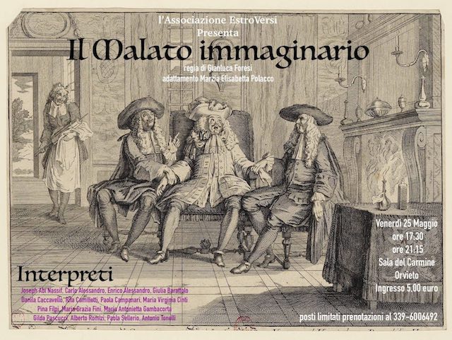 "Il Malato Immaginario". Al Teatro del Carmine, Molière secondo Foresi