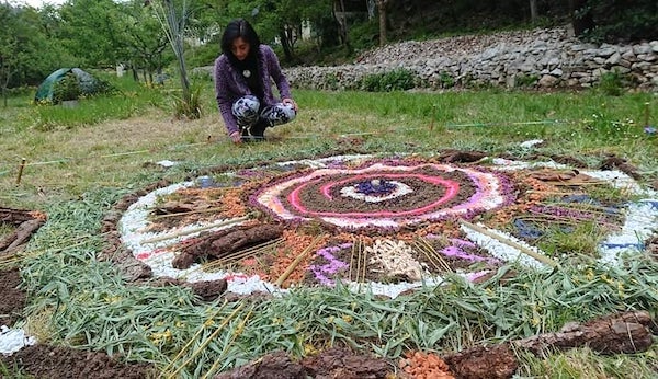 Paesaggio, fuori e dentro. Tra Mandala Land Art e occhi sulla Luna
