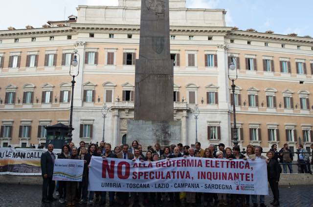 Geotermia, lettera aperta di Nogesi alla presidente Marini e all'assessore Cecchini