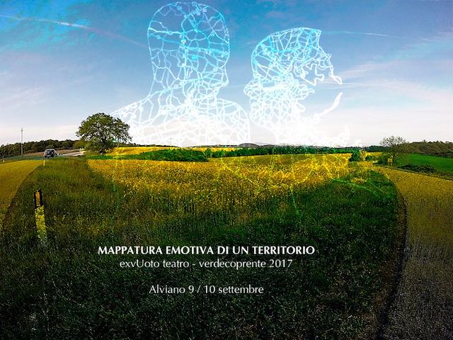 A Verdecoprente la Compagnia ExVuoto Teatro porta in scena "Mappatura emotiva di un territorio"