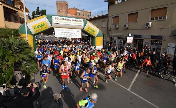 Si corre la 25esima maratonina "Città di Montalto"
