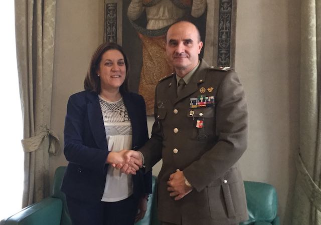 E' il colonnello Michele Fasciano il nuovo comandante militare dell'Esercito Umbria