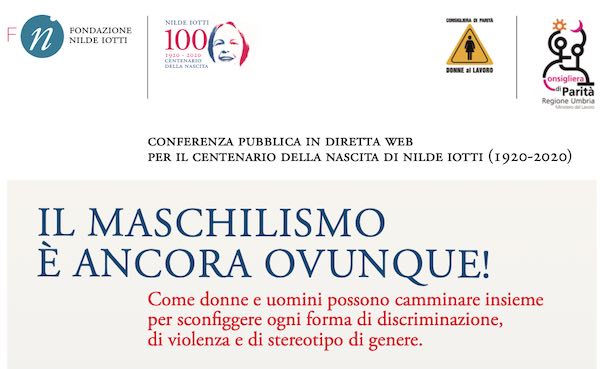 "Il maschilismo è ancora ovunque!". Iniziativa pubblica della consigliera di parità della Regione