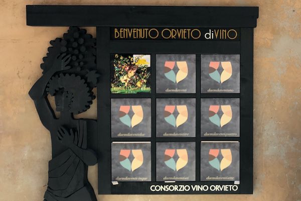 "Benvenuto Orvieto diVino 2020", posa della mattonella celebrativa