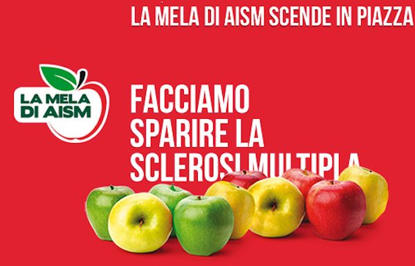 Il Comitato della Croce Rossa in piazza per "La Mela di Aism"