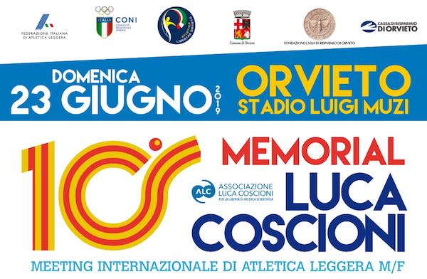 Il top dell'atletica corre nel nome di Luca Coscioni. Al Muzi, il 10° Memorial