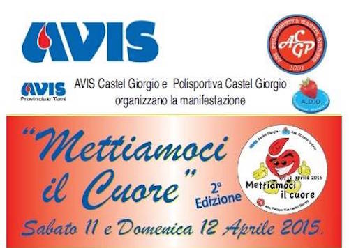 "Mettiamoci il Cuore", due giorni di eventi organizzati dall'Avis