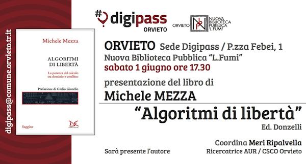 Al DigiPass Michele Mezza presenta il libro "Algoritmi di libertà"
