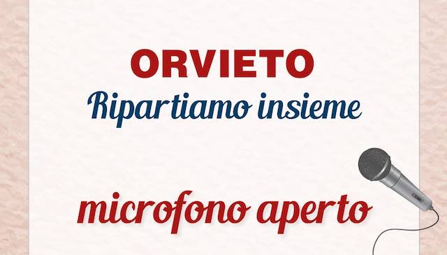 "Orvieto, ripartiamo insieme". Microfono aperto a Palazzo dei Sette