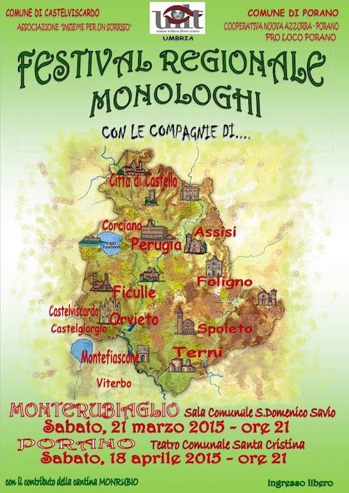 Festival regionale dei monologhi, a Monterubiaglio la serata di premiazione