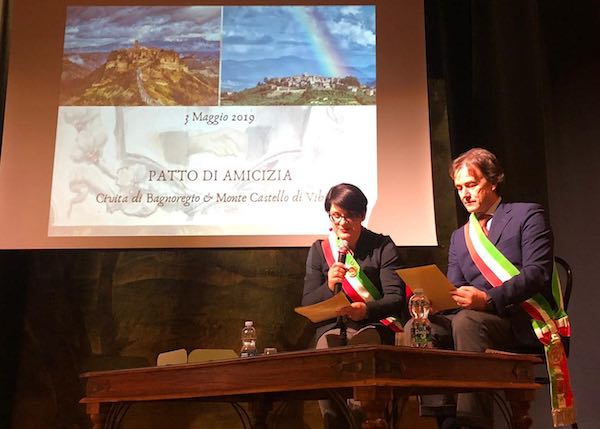 Patto d'amicizia tra Monte Castello di Vibio e Civita di Bagnoregio