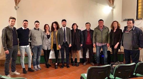 Comizio di chiusura della campagna elettorale per "Montecchio Oltre"