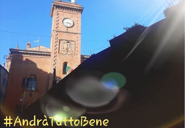Abbraccio virtuale tra il Comune e La Rimpatriata: "Andrà tutto bene"