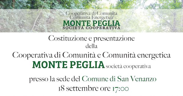 Nasce la Cooperativa di Comunità Monte Peglia