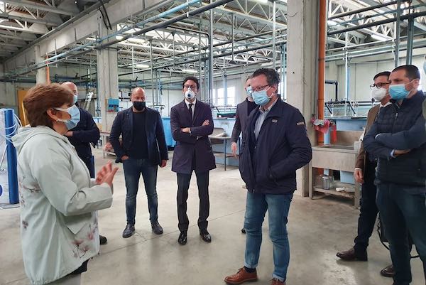 L'assessore Morroni in visita al Centro Ittiogenico del Trasimeno