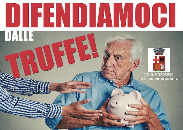 In Umbria 64.000 anziani over 80 a rischio truffe. In Comune il convegno del Mosap