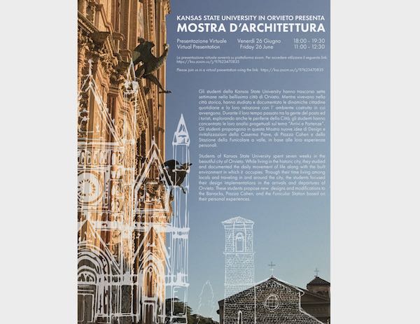 In mostra i progetti degli studenti di Architettura del Kansas State University