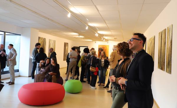 Oltre 1000 visitatori, 4 incontri, 20 opere di Michael Franke esposte al Vetrya Corporate Campus