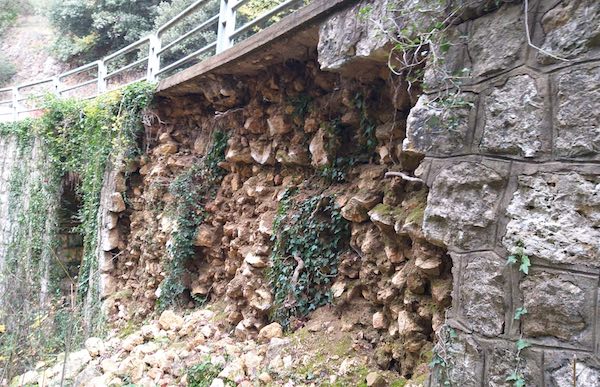 Lavori al ponte sulla Strada Provinciale 31 Amelia-Giove