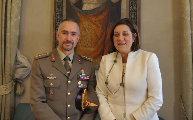 Il colonnello Maurizio Napoletano alla guida del Comando militare dell'Esercito Umbria