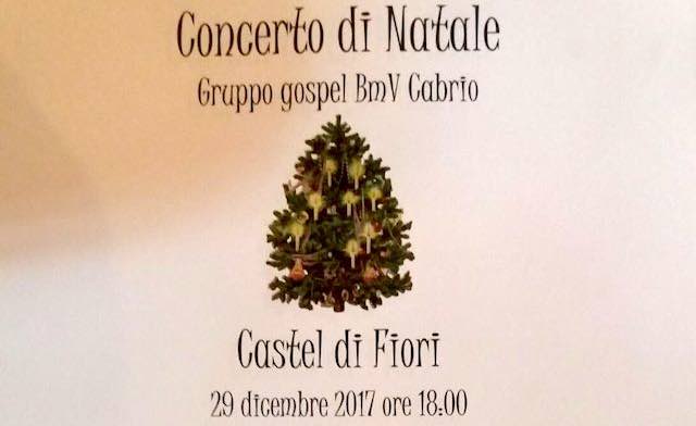 "Concerto di Natale" a Castel di Fiori. Gospel nella Chiesa di S.Maria Maddalena