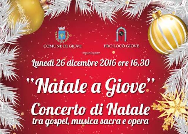 "Natale a Giove". Concerto tra gospel, musica sacra e opera