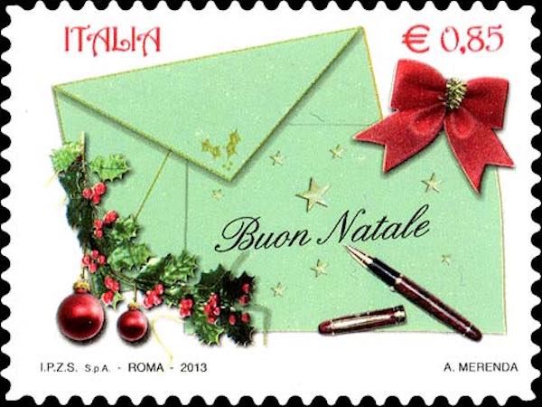 La magia del Natale rivive grazie anche all'emissione dei francobolli