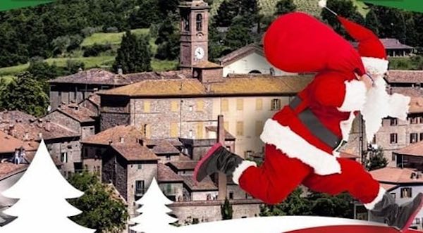 "Christmas Running Valnestore", 150 runner alla corsa dei Babbi Natale