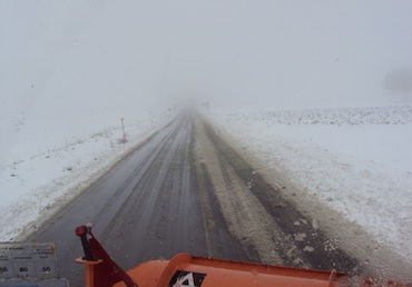 Neve, neve e ancora neve. LOrvietano in ginocchio 